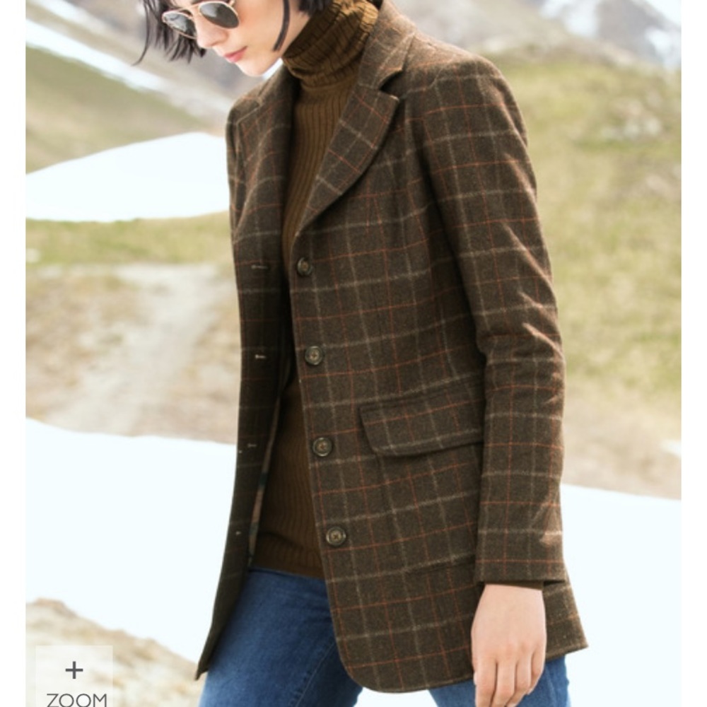 Peruvian Connection Highland Boyfriend Blazer